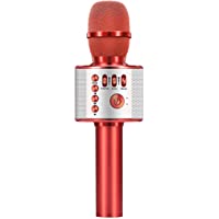 Los mejores  - Dreamingbox Microfono Karaoke Bluetooth con Altoparlante&amp-Portatile &amp-Compatibile con Android&amp-PC &amp- Smartphone